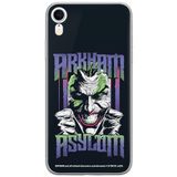 ERT GROUP mobiel telefoonhoesje voor Iphone XR origineel en officieel erkend DC patroon Joker 028 optimaal aangepast aan de vorm van de mobiele telefoon, hoesje is gemaakt van TPU