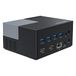 USB-C WAVLINK USB-C docking station met twee monitoren en 2 HDMI-poorten, 130 W PD-ingang, 4 USB-A-poorten, Gigabit Ethernet, audio, compatibel met Mac/Dell/HP/Lenovo