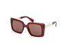 Max&co MO0134 Lunettes de soleil femme Rouge Brown/CAT3 Femme