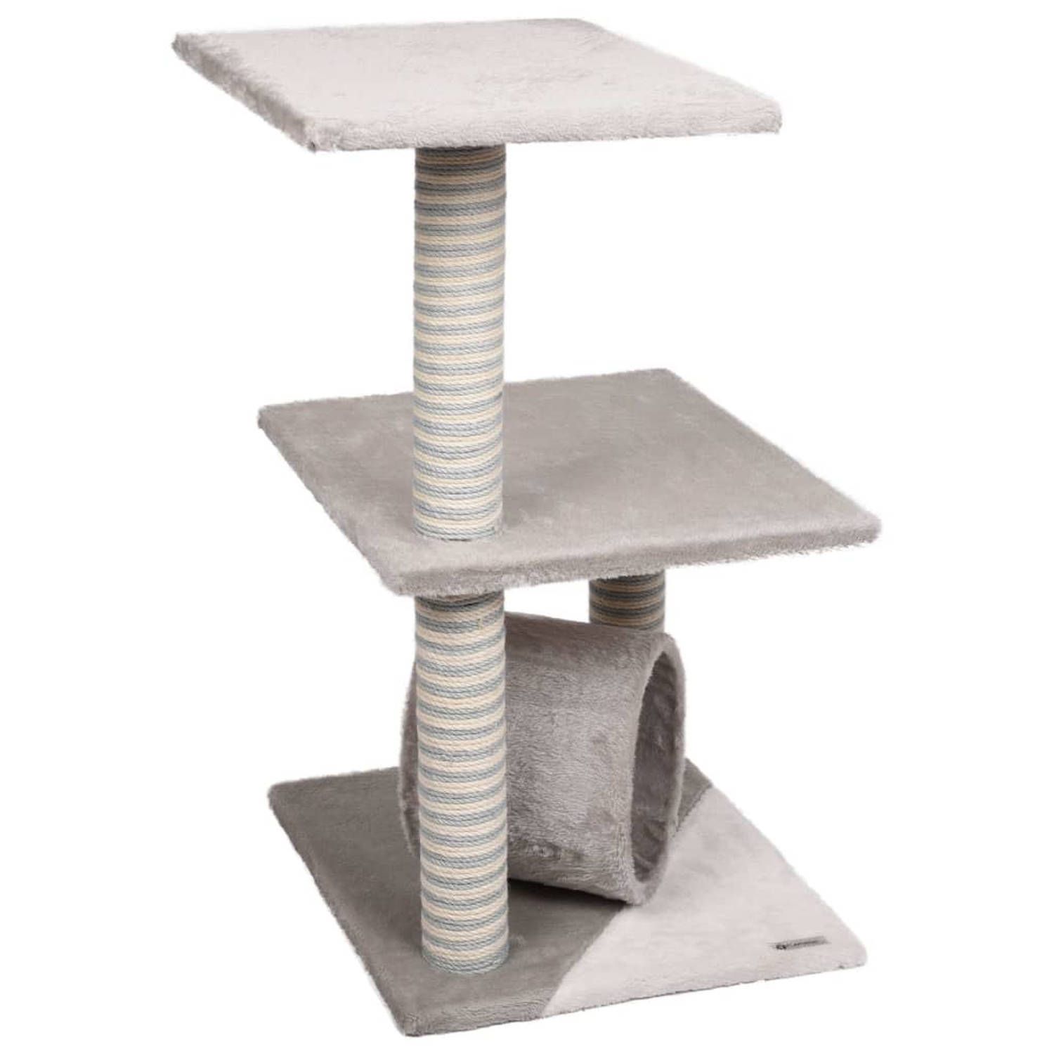 FLAMINGO Kattenkrabpaal Steve - 50x50x76 cm - Grijs