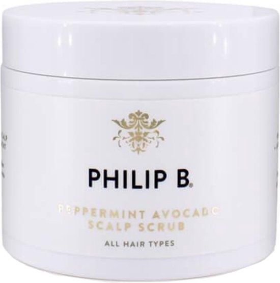 Philip B Peppermint Avocado Scalp Scrub - 236 ml
