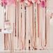 Ginger Ray Roze en Rose Gold Party Streamer Achtergrond Mix