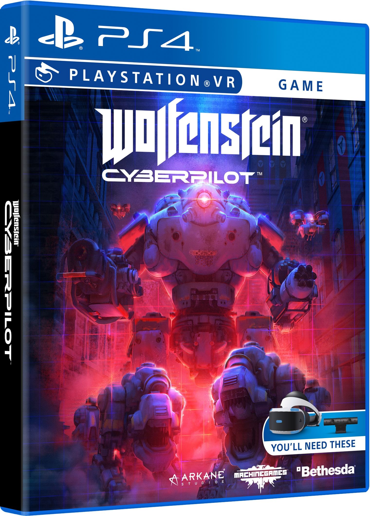 ZeniMax / Bethesda Wolfenstein: Cyberpilot (Duitse versie) [PlayStation 4] - VR Game - 18+