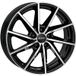 ALUTEC SINGA 5 trous noir diamant poli façade 6.5Jx16 5x114.3 ET50