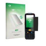upscreen - privacy screenprotector voor Newland PT60 Narvalo - Folie Beschermfolie Blauwlichtfilter
