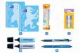 Oxford Back to School - Schoolset - Collegeblok A4+, Pennen, Markeerstiften & Indextabs - Pastel Blauw