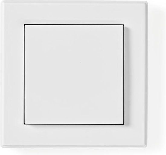 Nedis RF-stekker - 433 MHz - Wit | Touch schakelaar | Met randaarde