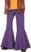 Wilbers Hippiebroek bi-stretch kind paars - Maat 116