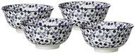 Ritzenhoff & Breker schalenset Royal Sakura, 4-delig, 15,5 cm diameter, 650 ml, porseleinen servies, blauw-wit