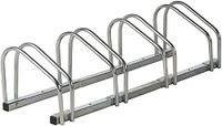 Dunlop Sport Fietsenrek Voor 4 Fietsen Metaal Zilver