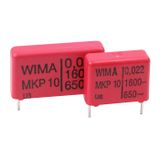 Wima MKP1J026804D00KSSD 1 pièce(s) condensateur à film MKP radial câblé 68 nF 630 V/DC, 400 V/AC 10 % 15.0 mm (L x l x H) 18.0 x 7.0 x 14.0 mm