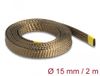Delock Gaine tressée en fibres de basalte 2 m x 15 mm marron