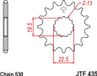 JTSPROCKETS JTF435.15 Pignons à chaîne