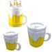 Thumbs Up 2000009 Opblaasbare Bieremmer PVC Wit/Geel 15L