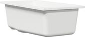 vidaXL Keukenwasbak Wit Graniet 21 x 44 x 14 cm