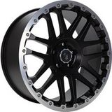 ETABETA COMBAT CV Noir mat lèvre + calotte poli 8.0Jx18 5x120 ET45