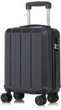 YONSLY Sac cabine - 46x31x20 cm - Valise 25L - Noir