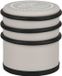 Cogex Butée de porte - Beige - Caoutchouc - D7,5 x H8 cm