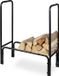 BeiJingLiangPinJiaZuoKeJiWenHuaFaZhanYouXianGongSi Porte-bûches métal HBD 85 x 72 x 30 cm - pour intérieur & extérieur - rangement de bois - noir