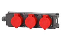 Bemis Wandverdeler TRIBOX 3x32A 5p IP44