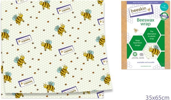 Beeskin Bijenwasdoek Extra Large - 35x65 - Kids print Kids n/a