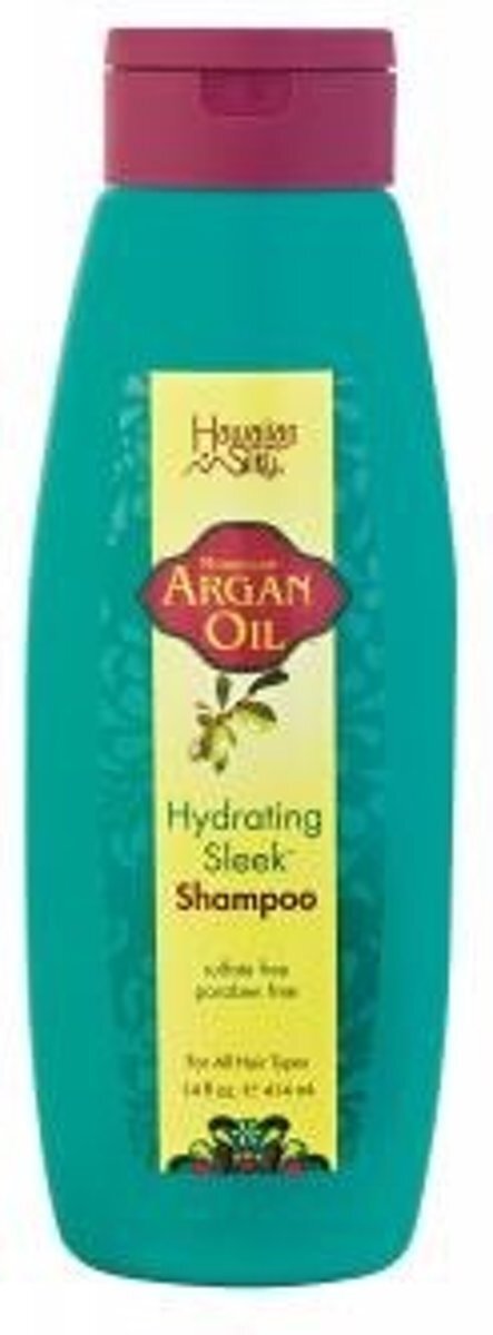 Hawaiian Silky Argan Oil Hydrating Sleek Shampoo 414 ml