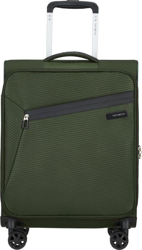 Samsonite Litebeam Spinner 55cm (Handbagage) - Climbing Ivy - rPet - 4 Wielen - TSA Slot