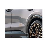 Audi 89A06431750C decoratieve folie ringen logo embleem belettering folie, brons mat