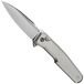 WE Knife Dressytak WE25059-2 Satin M390, titane gris, couteau de poche
