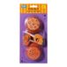 PME Halloween Cupcake Cases & Topper Set van 48 - Jack-o-Lantern