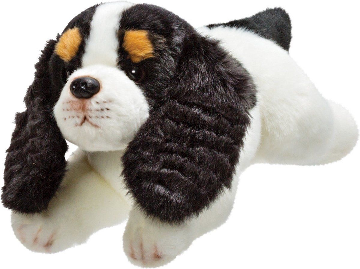 Suki Gifts Pluche knuffel dieren King Charles Spaniel hond 30 cm