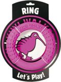 Kiwi Walker Hondenspeelgoed - Ring - Roze - 18cm