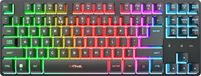 Trust GXT 831 Thado - Gaming Toetsenbord - TKL - RGB - Draadloos - QWERTY US - Zwart
