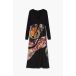 Desigual Vest_Bouquets_Lacroix Dress Femme, Noir, M
