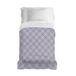 PENSIERI DELICATI Sprei 220 x 280 cm, 100% katoen, picknick, ideaal als huishoudtextiel, voor eenpersoonsbed, fantasie, roze, 100% Made in Italy