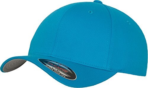 Flexfit Unisex Baseballcap Wooly Combed zonder sluiting, voor heren, dames en kinderen, uniseks