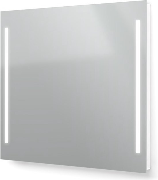 Maxaro Badkamerspiegel Novo met LED Verlichting 90x75cm Dimmer en Stopcontact