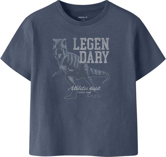 NAME IT - NMMFEATH SS NREG TOP BOX - Jongens - T-shirts - Maat 104