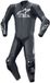 Alpinestars Missile V2 Ward 1Pc lederen pak zwart metallic grijs - Taille 48