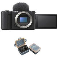 Sony ZV-E10 II Zwart + Kingma batterij (NP-FZ100)