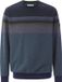 Babista heren Sweatshirt - 56/58 - donkerblauw - Plus Size