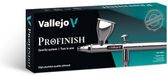Vallejo Pinceau de modélisme - 90002 Profinish - Airbrush de précision haut de gamme - Airbrush gravité deux-en-un