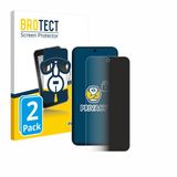BROTECT - privacy screenprotector voor Oppo Reno 15 FS 5G - Folie Beschermfolie Blauwlichtfilter 2 Stuks