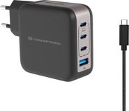 Conceptronic ALTHEA18B oplader voor mobiele apparatuur Universeel Zwart AC Snel opladen Binnen