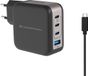 Conceptronic ALTHEA18B oplader voor mobiele apparatuur Universeel Zwart AC Snel opladen Binnen
