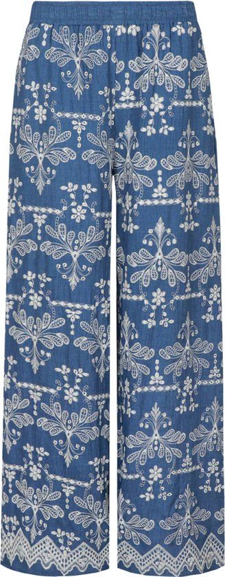 G-maxx Minou Pants Denim Mid Blue - Maat S