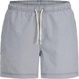 JACK&JONES JPSTMAUI OCEAN SEERSUCKER SWIM SHORTS LN Zwembroek Heren Navy Blazer Gestreept XXL