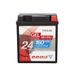 CARTEC motorfietsaccu YTX7L-BS 6Ah 100A geltechnologie
