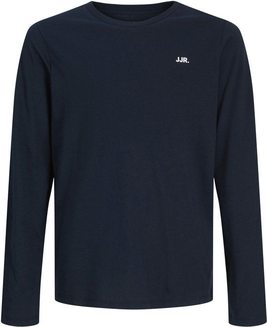 JJ REBEL JUNIOR JACK&JONES JREBREBEL LOGO LS TEE NOOS JNR Jongens Lange mouwen shirts