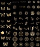Markenlos 180 Vellen Laser Hars Stickers - Holografische Vlinder Bloemen
